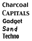 OS 8.5 fonts