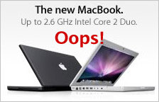 Oops - 2.6 GHz MacBook