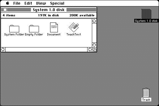open floppy