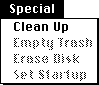Special menu