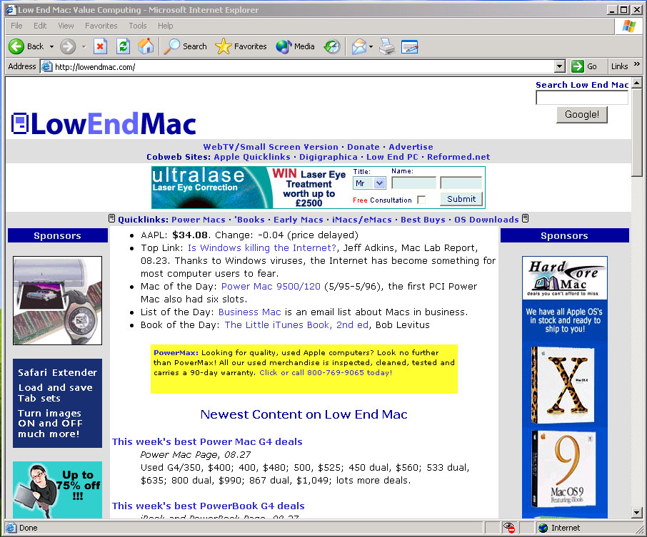 Peering Through Windows: Why the Mac OS Alone Isn’t Enough | Low End Mac