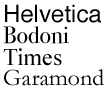 fonts
