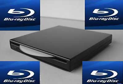 External Matshita UJ-225 Blu-ray drive