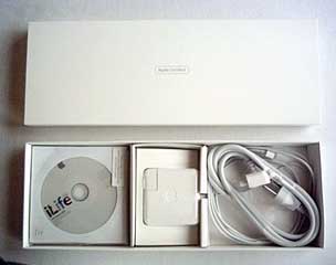 Manuals, power adapter, and software