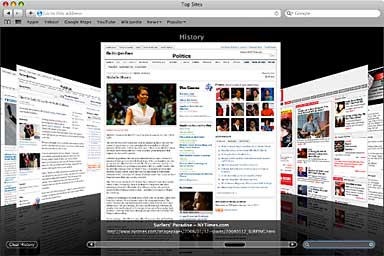 Full history search in Safari 4