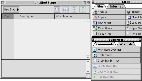 creating a drop box