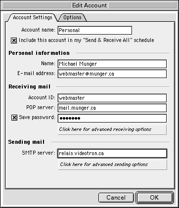 Edit Account