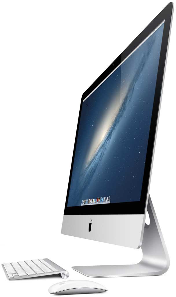side view of 27" iMac