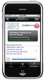 WunderRadio for the iPhone