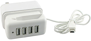 USBFever Super Travel AC USB Wall Charger