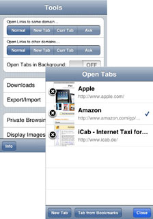 iCab for iPhone