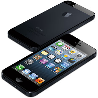 black iPhone 5