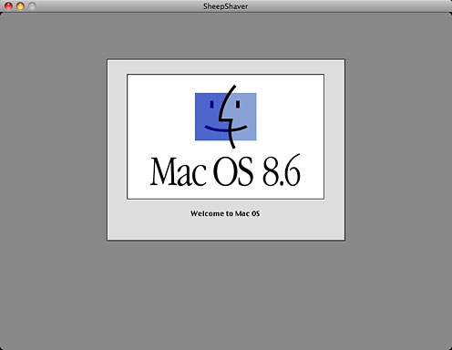 Mac OS booting in SheepShaver