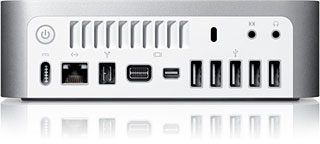 back of Mac mini