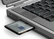 Titanium PowerBook's PC Card slot
