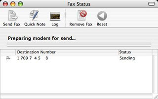 fax status