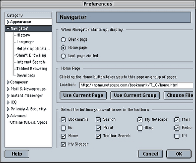 preferences