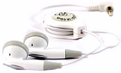 Proporta Retractable Headphones