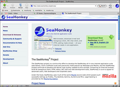 SeaMonkey 2 Beta