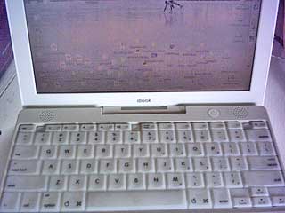 iBook keyboard