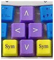 arrow keys
