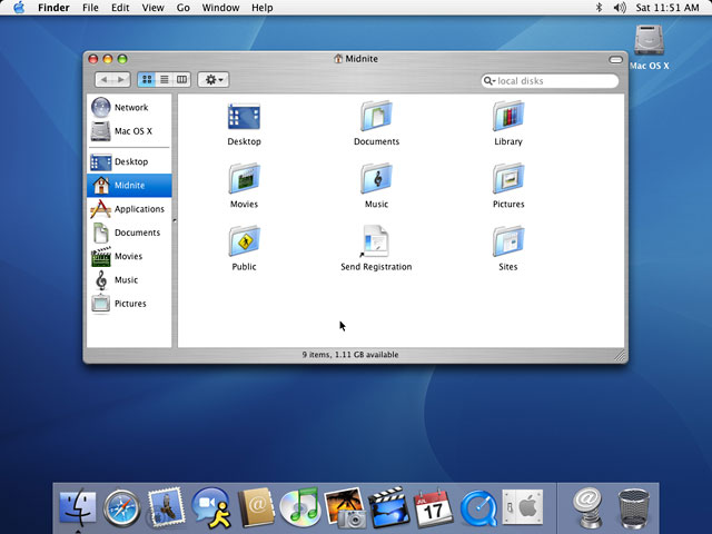 Mac OS X 10.3 Panther