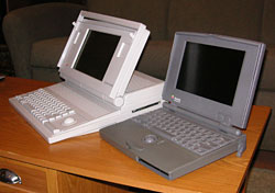 Mac Portable and PowerBook 100