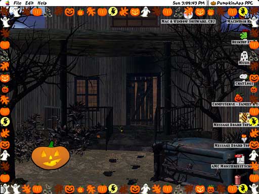 Halloween desktop