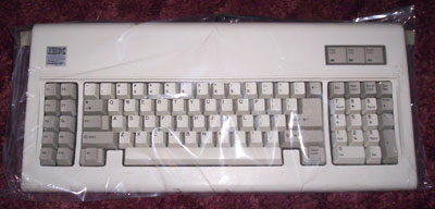 IBM Model F keyboard in plastic