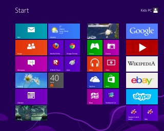 Windows 8 Start Screen