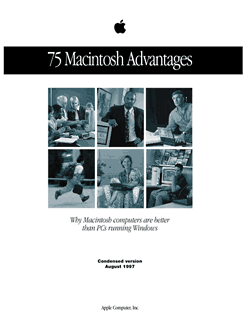 75 Mac Advantages brochure