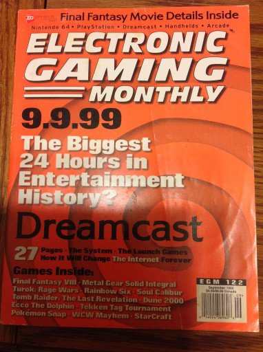 EGM 122 gives you all the details on the release of the Sega Dreamcast
