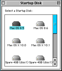 Mac OS 8 Startup Disk