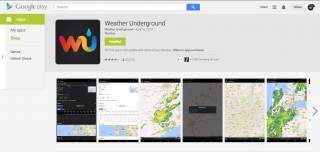 WeatherUnderground App