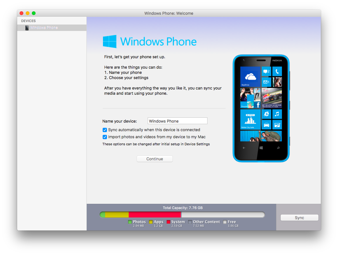 Part 2: How to Transfer Files to Windows Phone from Mac