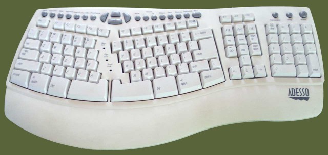 Adesso Intellimedia Pro Mac Ergonomic Keyboard