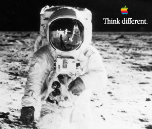 Buz Aldrin, Think Different