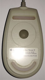 bottome of Apple ADB Mouse II