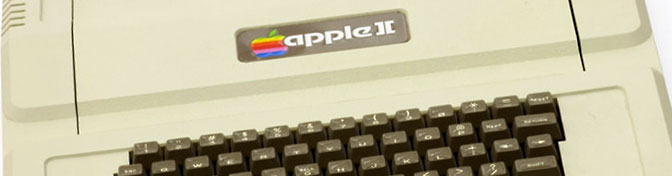 Apple II nameplate