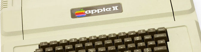 My first personal computer: the Apple II