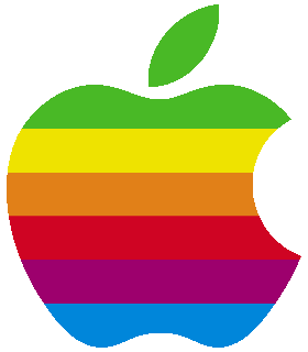 Apple six-color logo