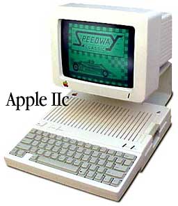 Apple IIc with monitor