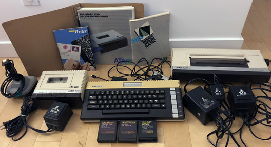 Atari 600XL gear