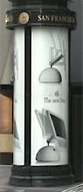 iMac G4 ad at BART station