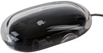 black Apple Pro Mouse