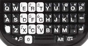 black Palm Centro keyboard