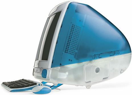 blueberry tray-loading iMac