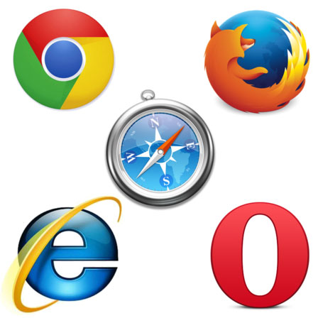top five browsers