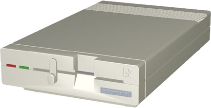 Commodore 1571 double-sided disk drive