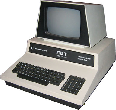Commodore PET 2001-N with a real keyboard